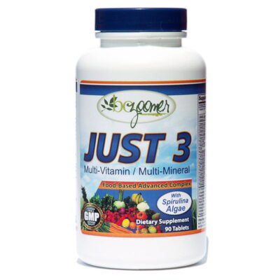 just-3-multi-vitamin-bozoomer.jpg JUST 3 - Complete 3 per day high potency blend of vitamins and minerals formula - 90 Tablets