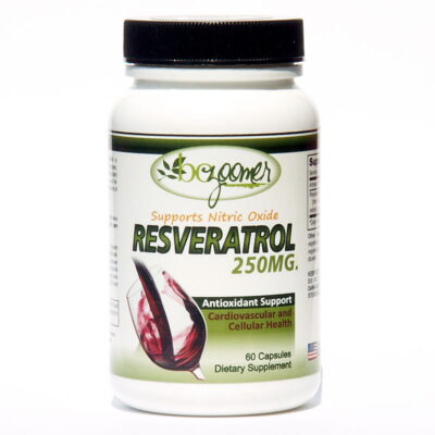 resveratrol-bozoomer_8.jpg Resveratrol - 250mg  / 60 Capsules