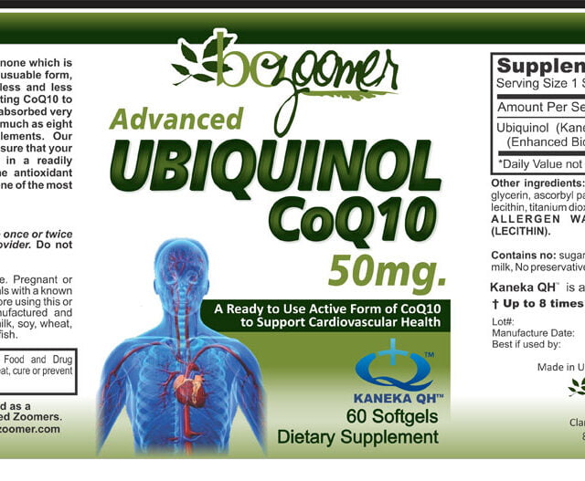 Ubiquinol – CoQ10 Bozoomer