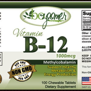 B-12 Bozoomer label