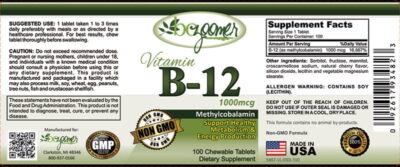 B-12 Bozoomer label