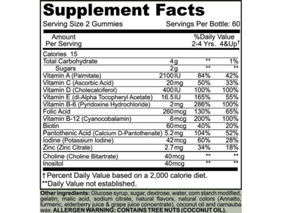 multi-vites-gummy-bozoomer-suppl MultiVites - Gummy - 120/360 Count